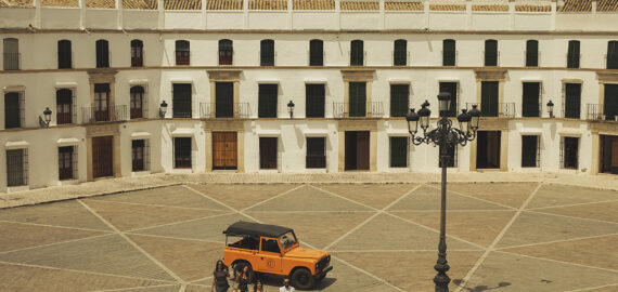 La Plaza Octogonal de Aguilar de la Frontera